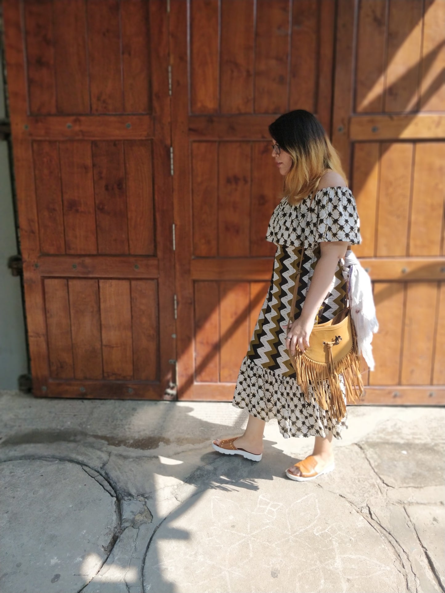 Off shoulder Dress - Sikhat