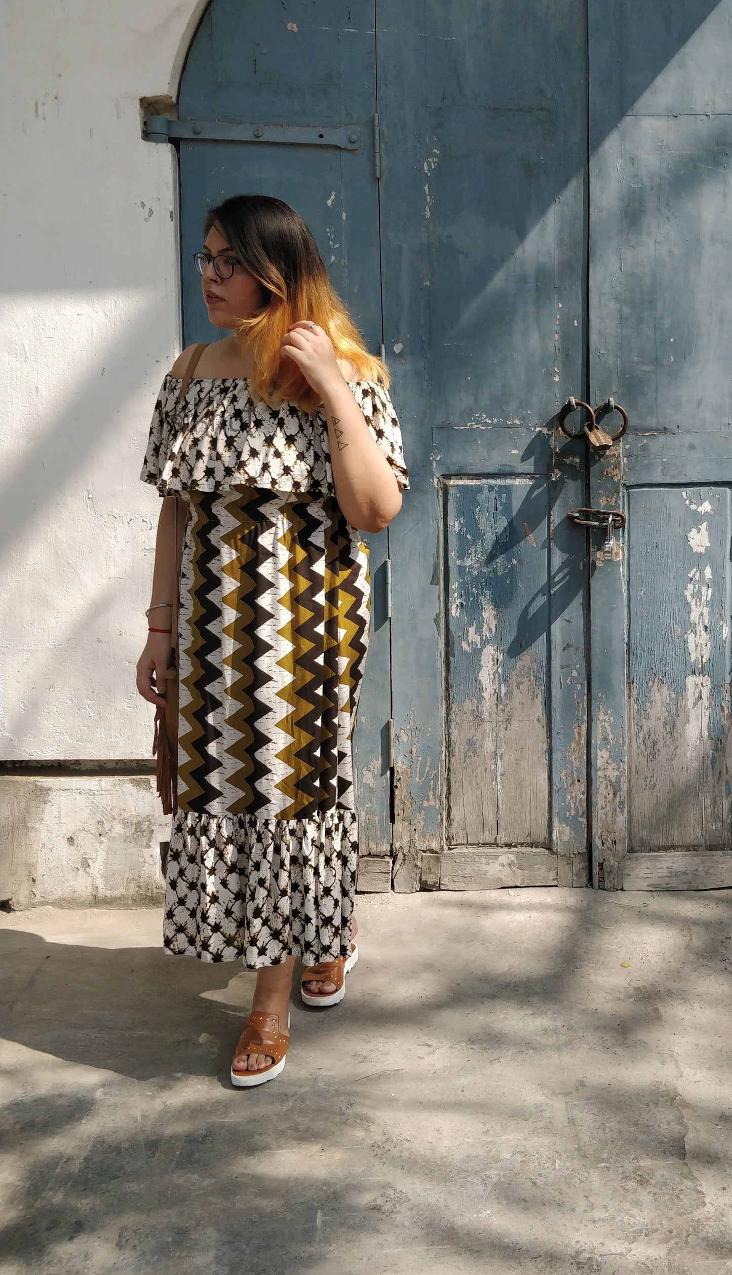 Off shoulder Dress - Sikhat