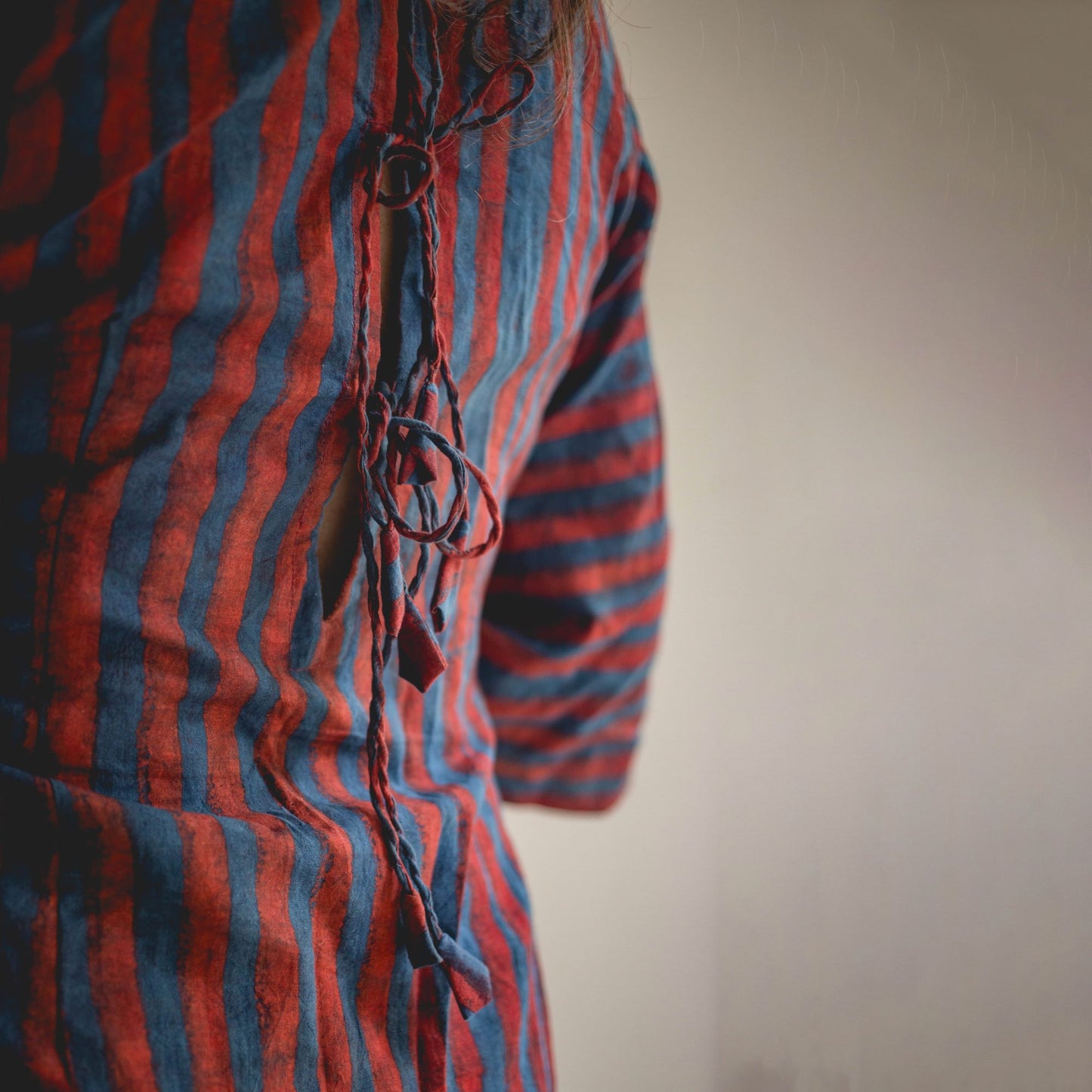 Striped Mini-malist dress - Sikhat