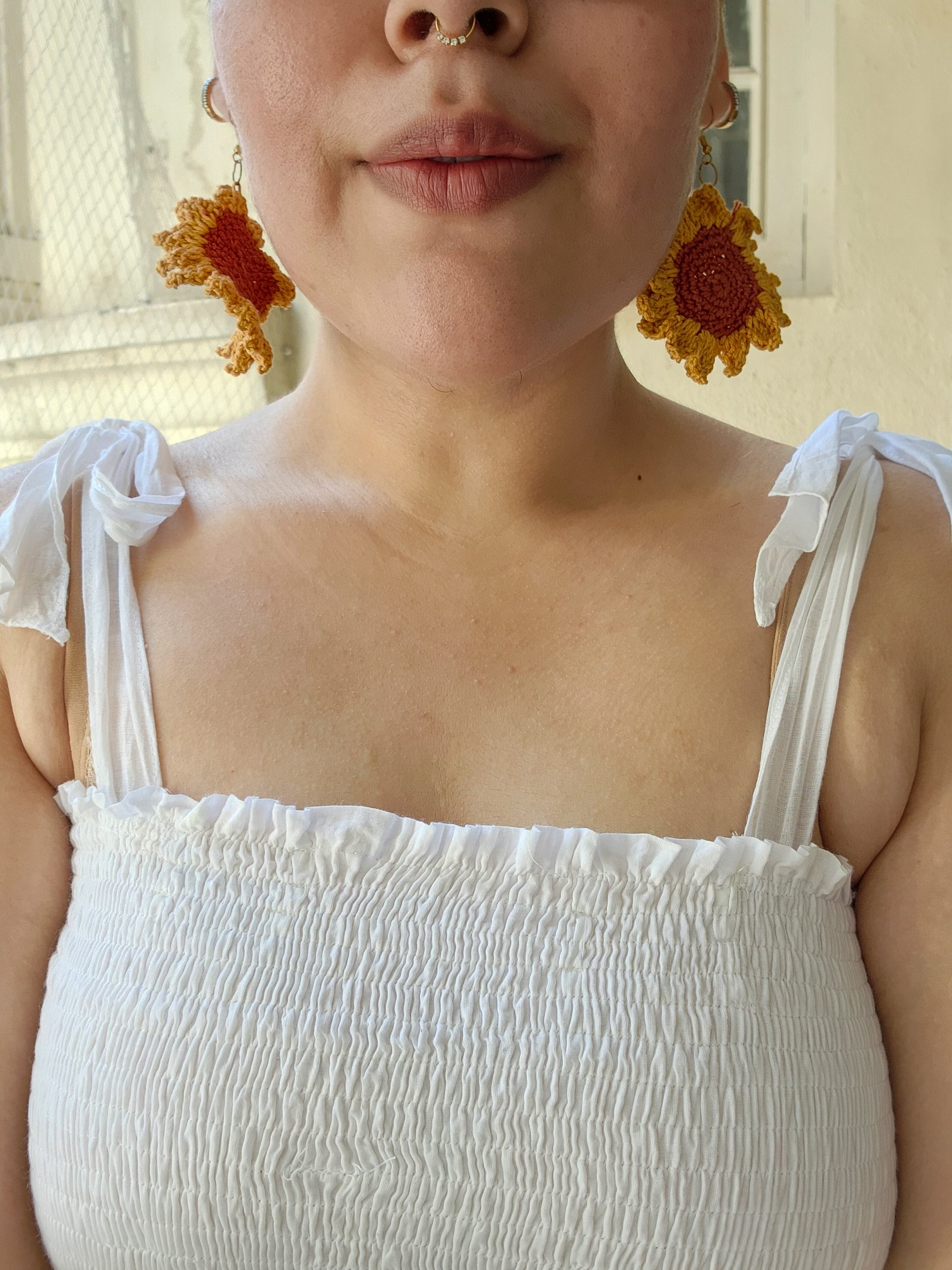 सूरजमुखी earrings - Sikhat