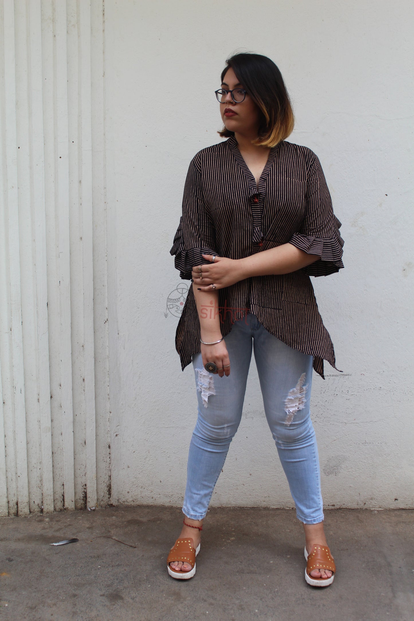 Asymmetrical shirt - Sikhat