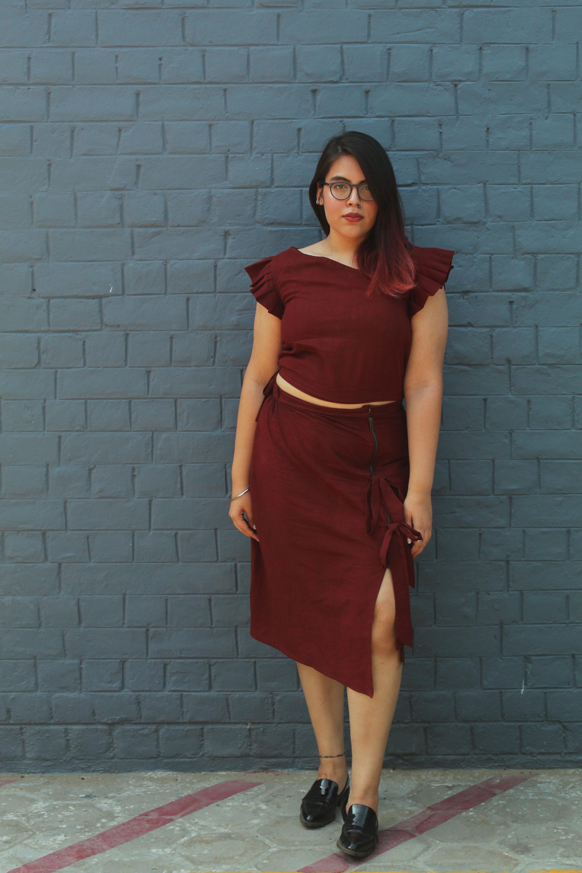 Marsala Co-ordinates Set - Sikhat